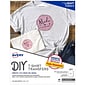 Avery Heat Transfer Paper for Light Fabrics, 8.5" x 11", Inkjet, 6 Transfers/Pack (3271)