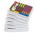 Learning Resources Multi-Pack Cuisenaire Wooden Rods, 6/Set (LER7503)