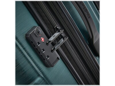 Samsonite Centric 2 Polycarbonate 4-Wheel Spinner Luggage, Emerald Green (133032-1327)