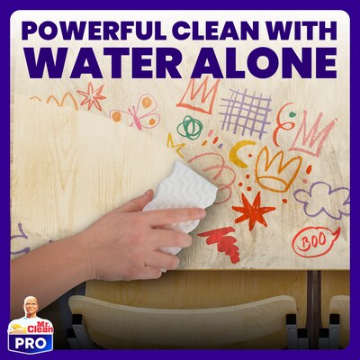Mr. Clean Professional Magic Eraser Ultra Pro Multi-Purpose Cleaner, White, 26 Pads/Carton (17406)