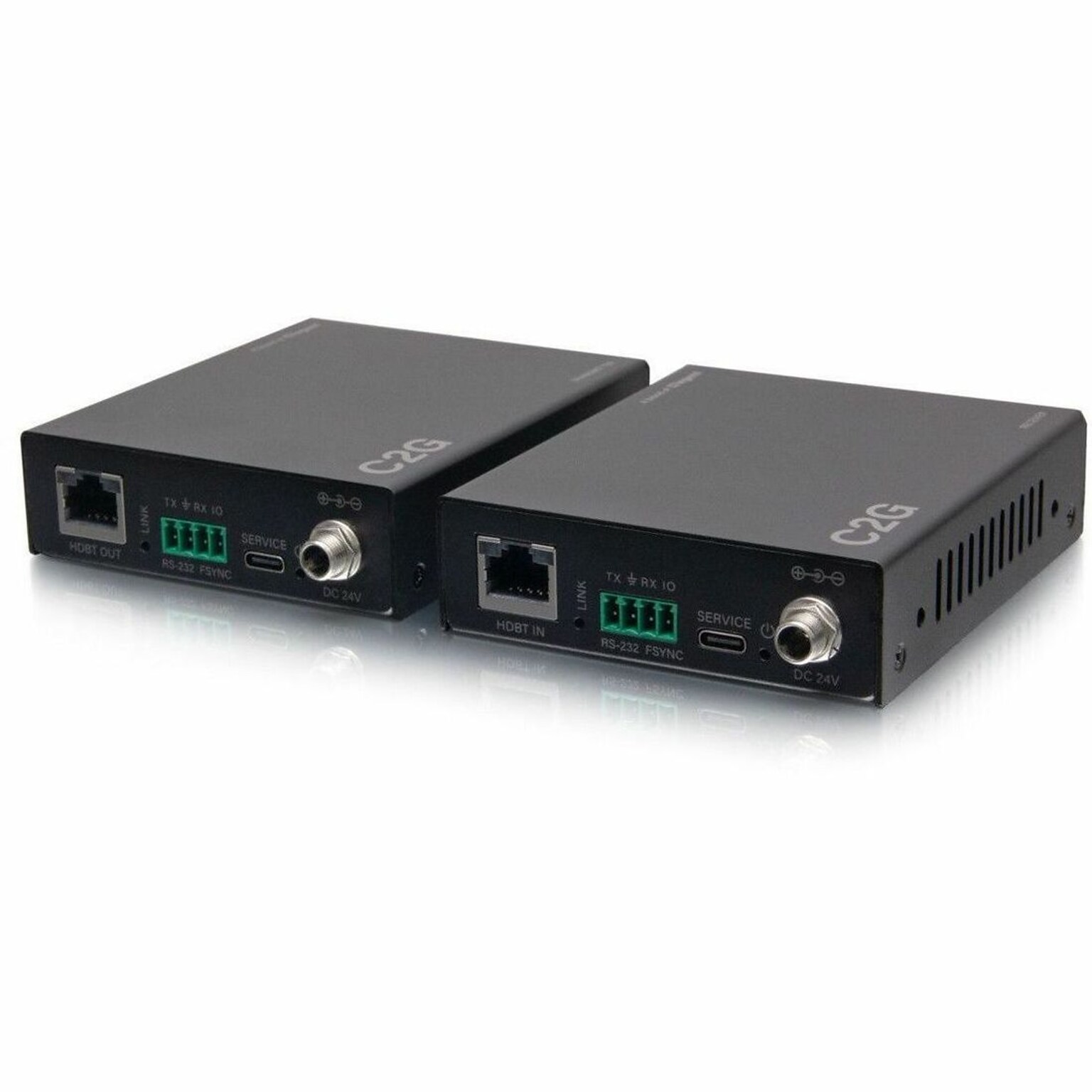 C2G Superbooster 4-Port USB over Cat6a 5Gbps Extender Kit (C2G54265)