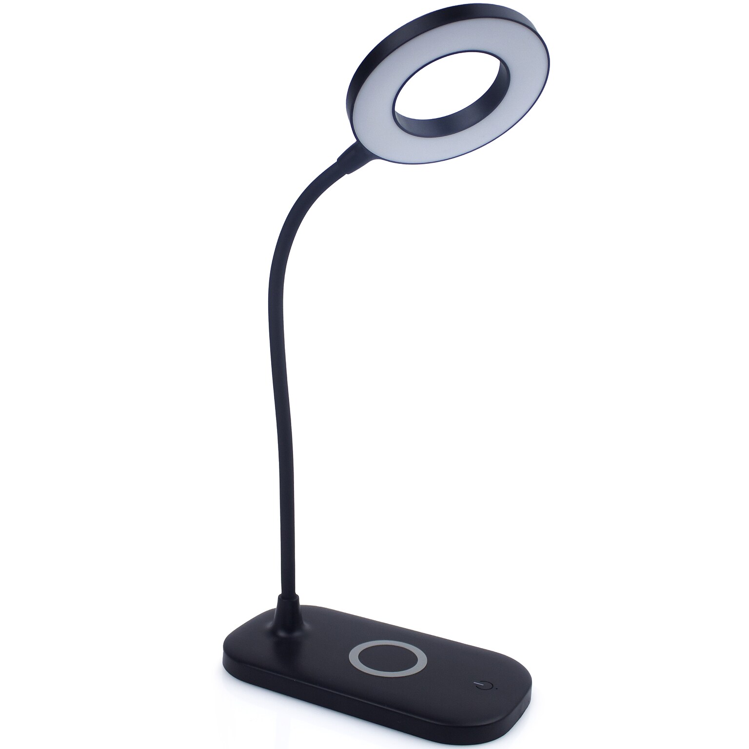 Newhouse Lighting Zlata Dimmable and Wireless Charging Desk Lamp, Black (NHDK-ZL-BK)
