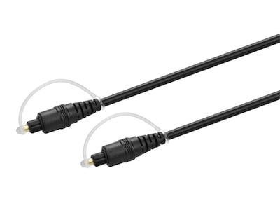 Monoprice 50 ft. Optical Toslink Audio Cable, Black (2669)
