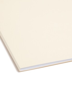 Smead Card Stock Classification Folders, Reinforced 1/3-Cut Tab, Letter Size, Manila, 50/Box (14538)