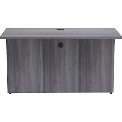 Lorell Essentials 30H x 71W Desk Bridge, Charcoal (LLR69556)