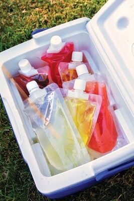 6 Pack Reusable Drink Bags