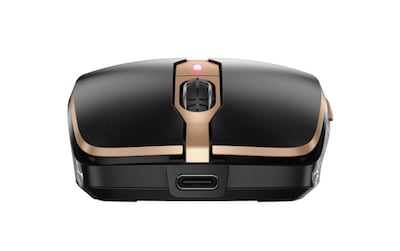 Cherry DW 9100 Slim Wireless Keyboard and Optical Mouse Combo, Black/Bronze (JD-9100US-2)