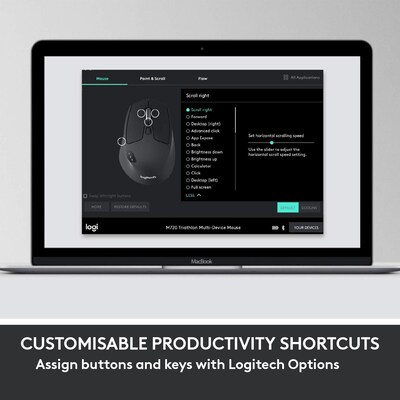 Logitech MK850 Performance Wireless Keyboard and Mouse Combo, Black (920-008219)