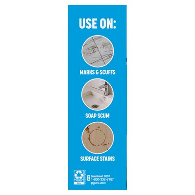 Mr. Clean PRO Commercial Magic Eraser Basic Multi-Purpose Cleaning Pads, White, 6 Pads/Box (79009)