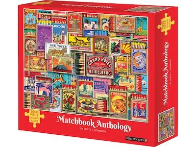 Willow Creek Matchbook Anthology 1000-Piece Jigsaw Puzzle (49342)