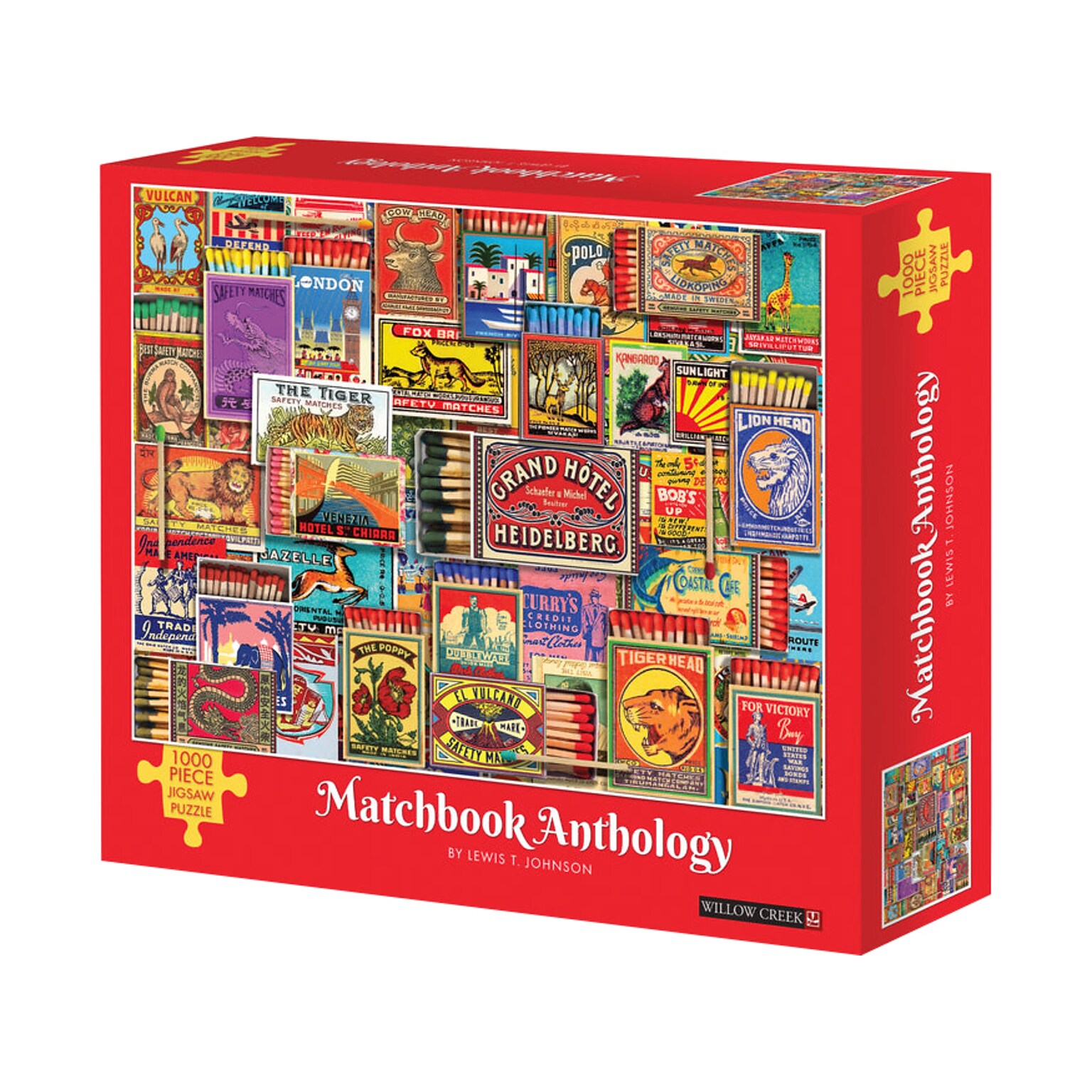 Willow Creek Matchbook Anthology 1000-Piece Jigsaw Puzzle (49342)