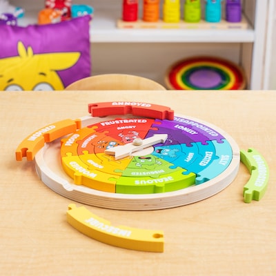 Open the Joy My Emotions Wheel Learning Toy, Multicolored (OTJEMOWHEEL)