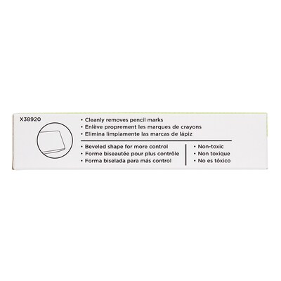 Dixon Pink Carnation Block Erasers, 36/Pack (DIX38920)
