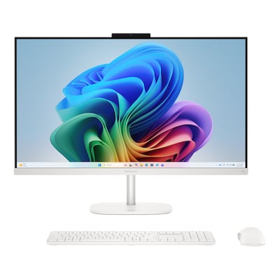 HP OmniStudio 27 All-in-One AI PC, AMD Ryzen AI 7 445, AMD Radeon 840M Graphics, 16GB RAM, 512GB SSD, Windows 11 Home