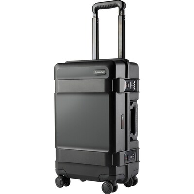 Pelican ATX 22" Hardside Carry-On Suitcase, 4-Wheeled Spinner, TSA Checkpoint Friendly, Black (HC22-00080-BLK)