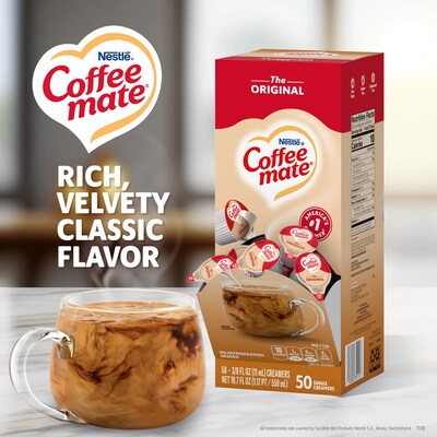 COFFEE-MATE Liquid Original Tubs 4 (50x.375floz) Case