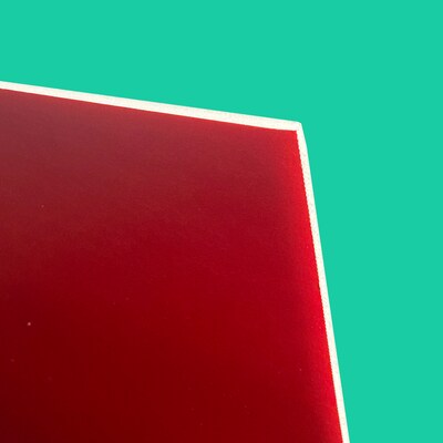 Flipside Tri-Fold Foam Board, 36" x 48", Red, 3/Pack (30089-3)