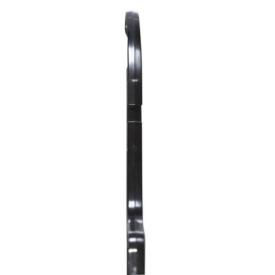 Nahanco 19" Plastic Heavy Weight Dress Hanger, Black, 100/Carton (2900)