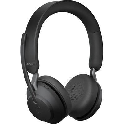 Jabra Evolve2 65 Wireless Bluetooth Stereo On Ear Phone & Computer Headset, USB Type-A, UC Certified (26599-989-989-01)
