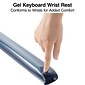 Staples Gel Keyboard Wrist Rest, Black Crystal (53324)