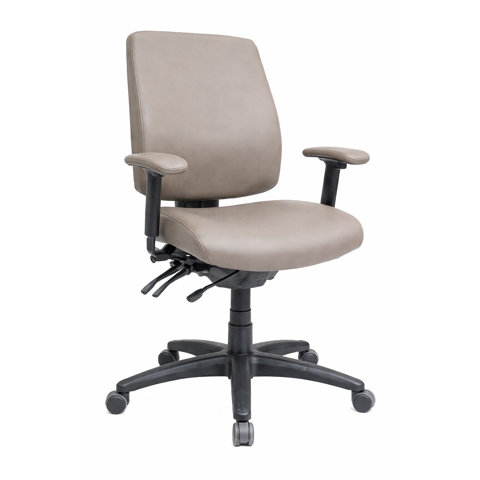 Tempur-Pedic Healthcare Vinyl Swivel Executive Chair, Dark Grey (TP-HCHBFFDLDGR)