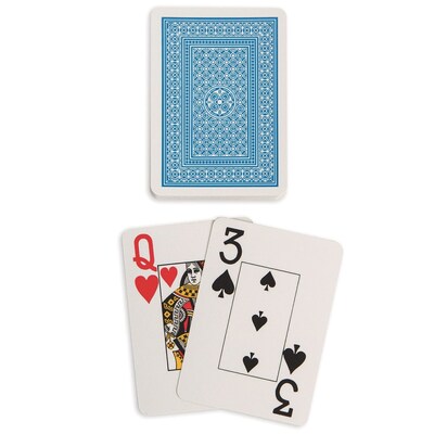 S&S Large Face Playing Cards (W2931)