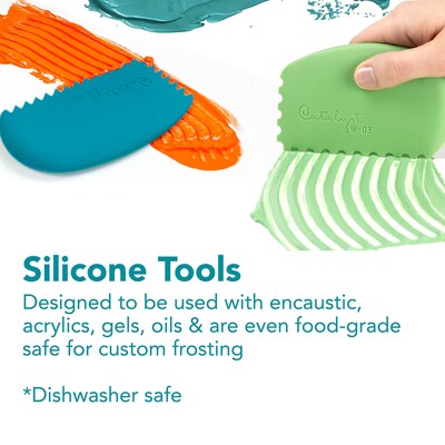 Princeton Catalyst Wedge Tool, Green, Size 3, 2/Bundle (PBXPW03-2)