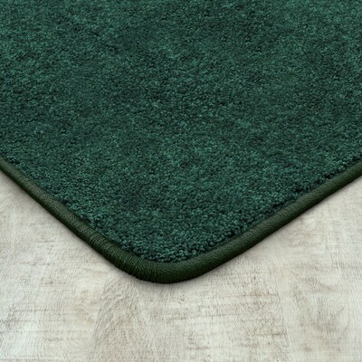 Joy Carpets Endurance Polyester 6 x 9 Machine Tufted Rug, Forest (80Q-02)