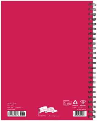 2026 Willow Creek Its All Possible 6.5 x 8.5  Weekly & Monthly Planner, Paperboard Cover (57537)