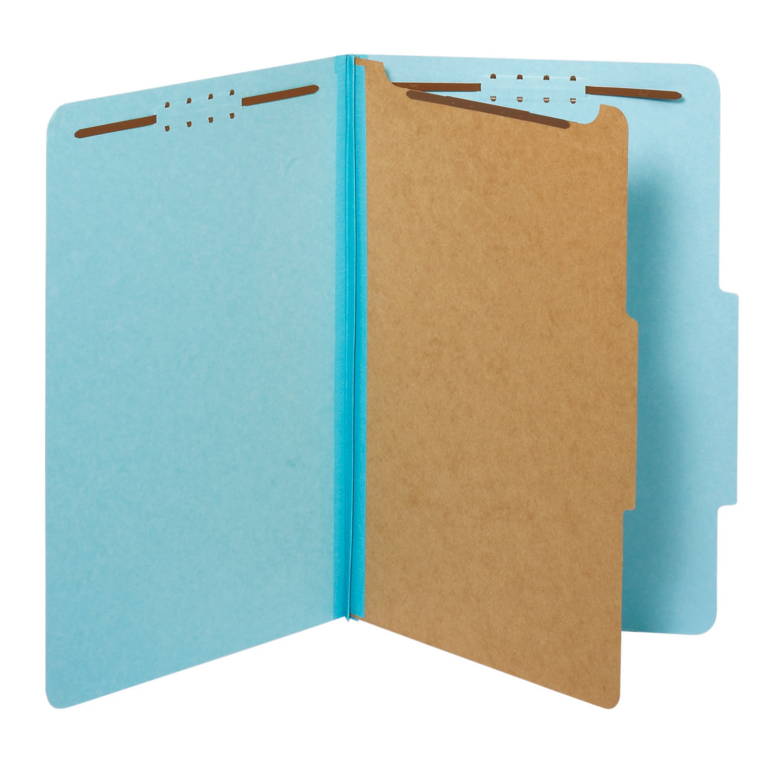 Pendaflex Classification Folder, 1-Dividers, 1 3/4 Expansion, Legal Size, Blue, 10/Box (28730P)