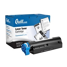 Quill Brand® Remanufactured Black Standard Yield Toner Cartridge Replacement for OKI B412 (45807105)