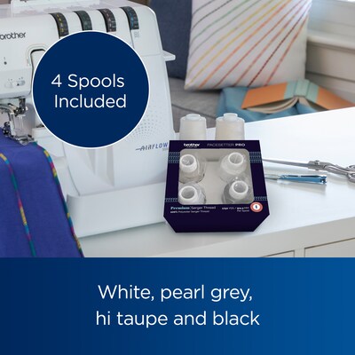 Brother Pacesetter Pro Premium Serger Thread, 4/Pack (ETSERGSTR)