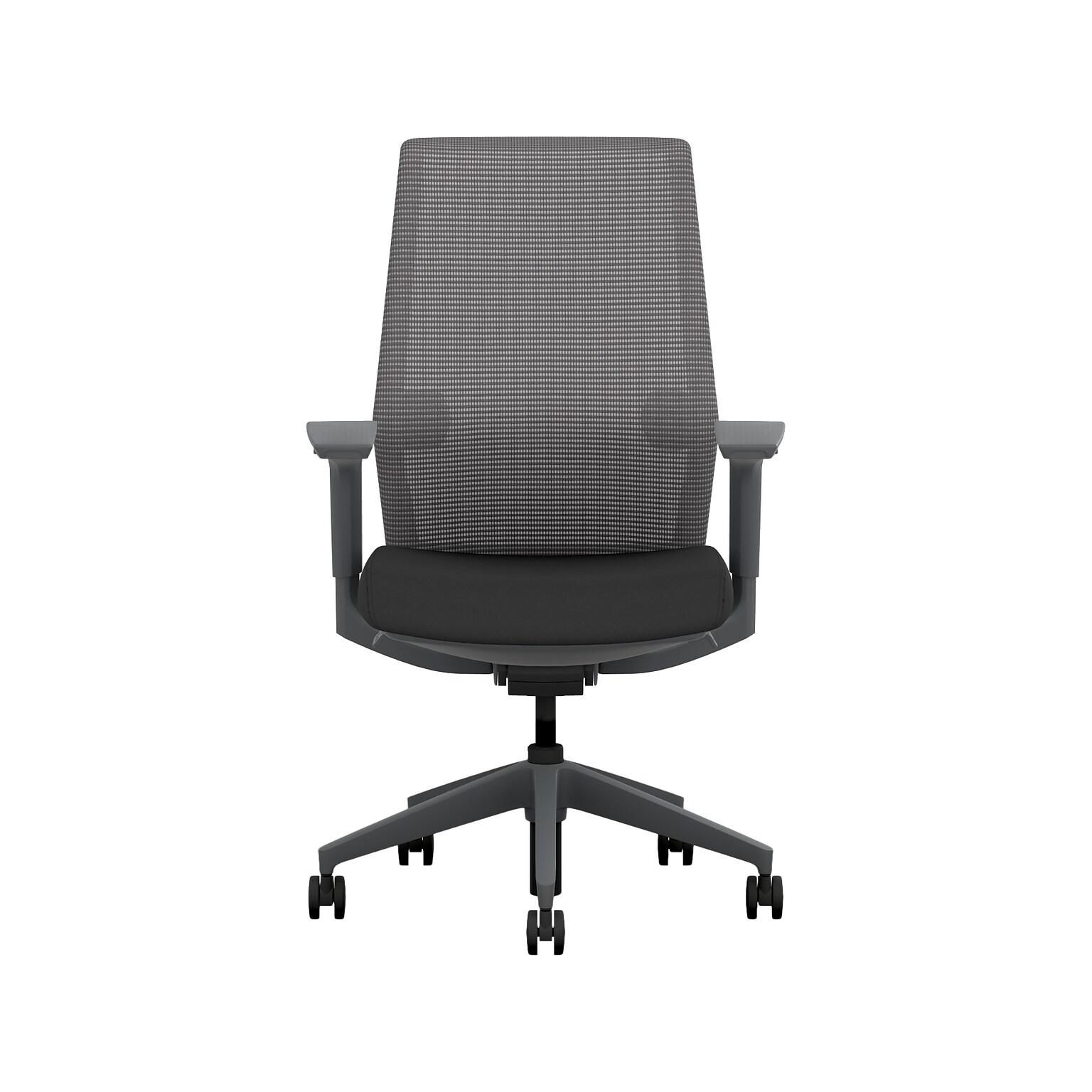 HON Cipher Mesh/Fabric Swivel Task Chair, Black/Charcoal (HCFRT.STC.H.S.IC.CU10.TC00.AL.ST.SB.S)