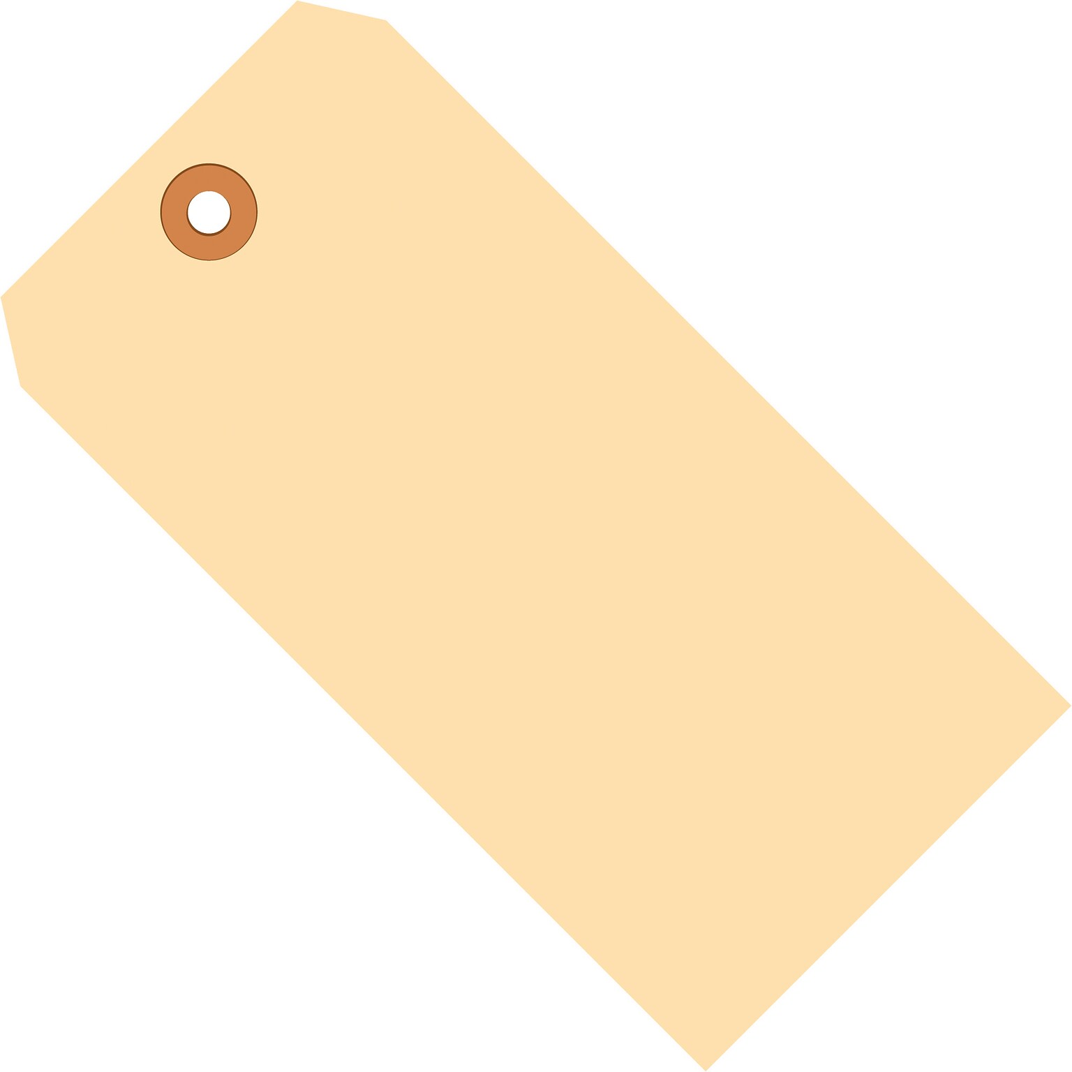 Jumbo Shipping Tag, 8 x 4, Manila, 500/Carton (G10101)