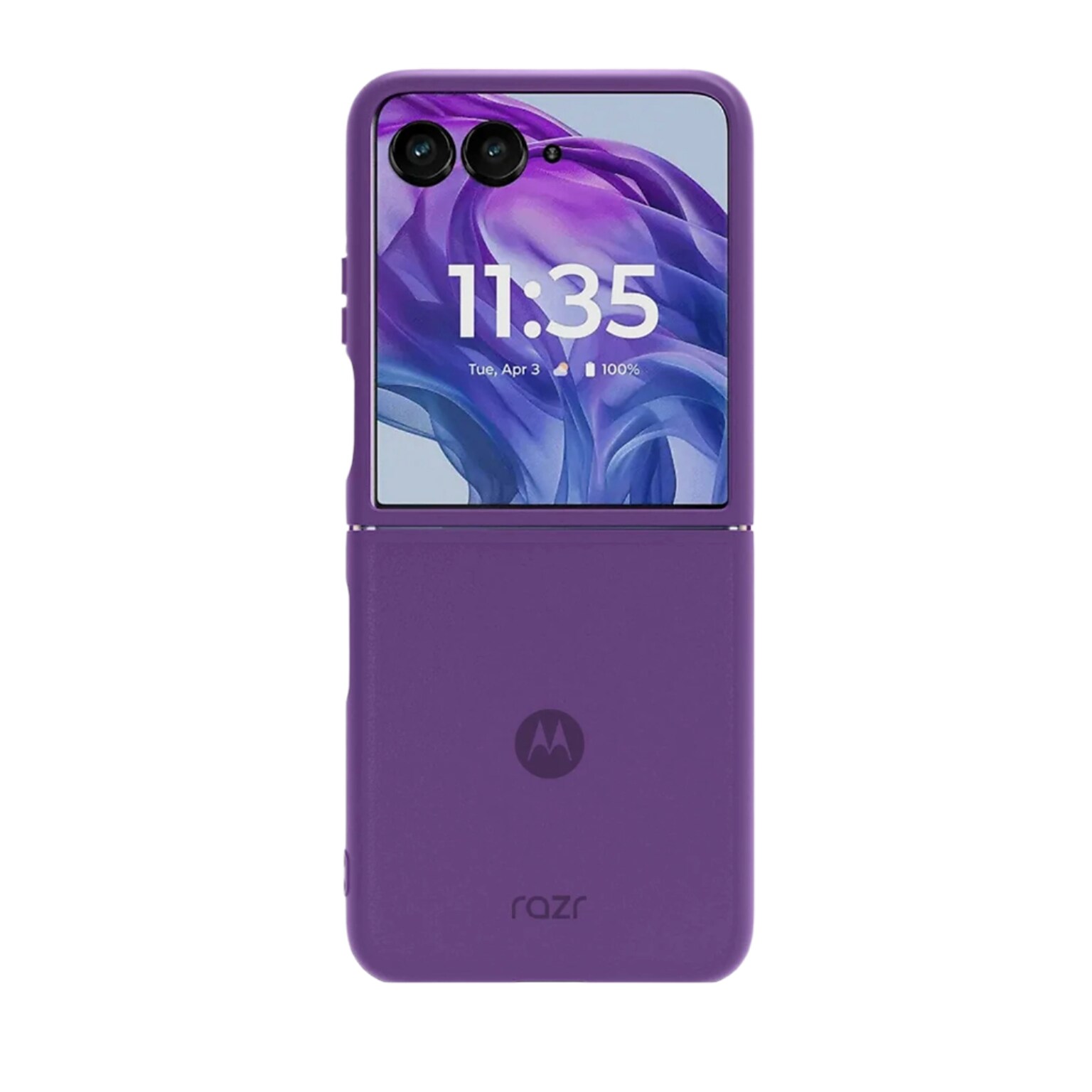 SaharaCase Venture Series Phone Case for Motorola Razr+, Shock Absorbing, Purple Orchid (CP00848)
