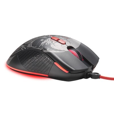 Subsonic IRON MAIDEN® Ergonomic Optical Gaming Mouse, Multicolored (SA5612-IM1)