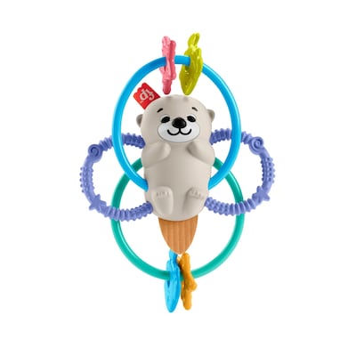Fisher-Price Twist & Teethe Otter Teething Toy 4/Pack (HJW12)