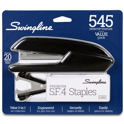 Swingline Value Pack Stapler, 20-Sheet Capacity, Staples Included, Black (54567)