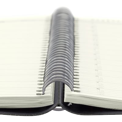 2026-2027 AT-A-GLANCE Recycled 8.25" x 11" Academic Weekly & Monthly Appointment Book, Faux Leather Cover, Black (70-957G-05-27)