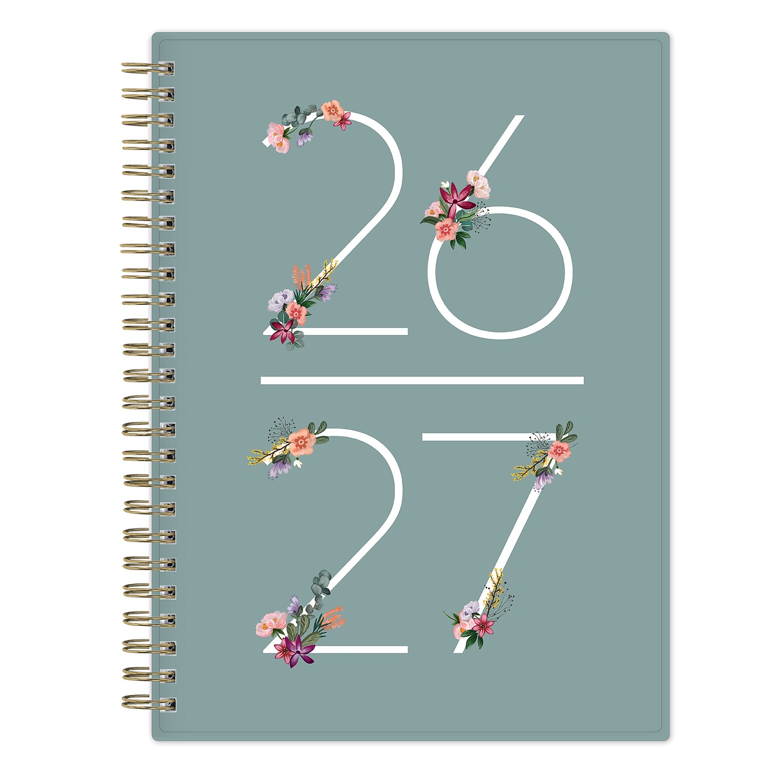 2026-2027 Blue Sky Greta 6 x 8 Academic Weekly & Monthly Planner, Plastic Cover (136482-A27)