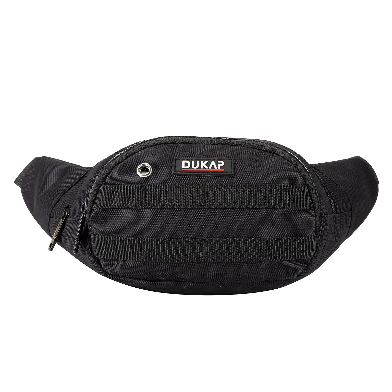 DUKAP Tango Polyester Waist Bag, Black (BDK-TAN-BLK)