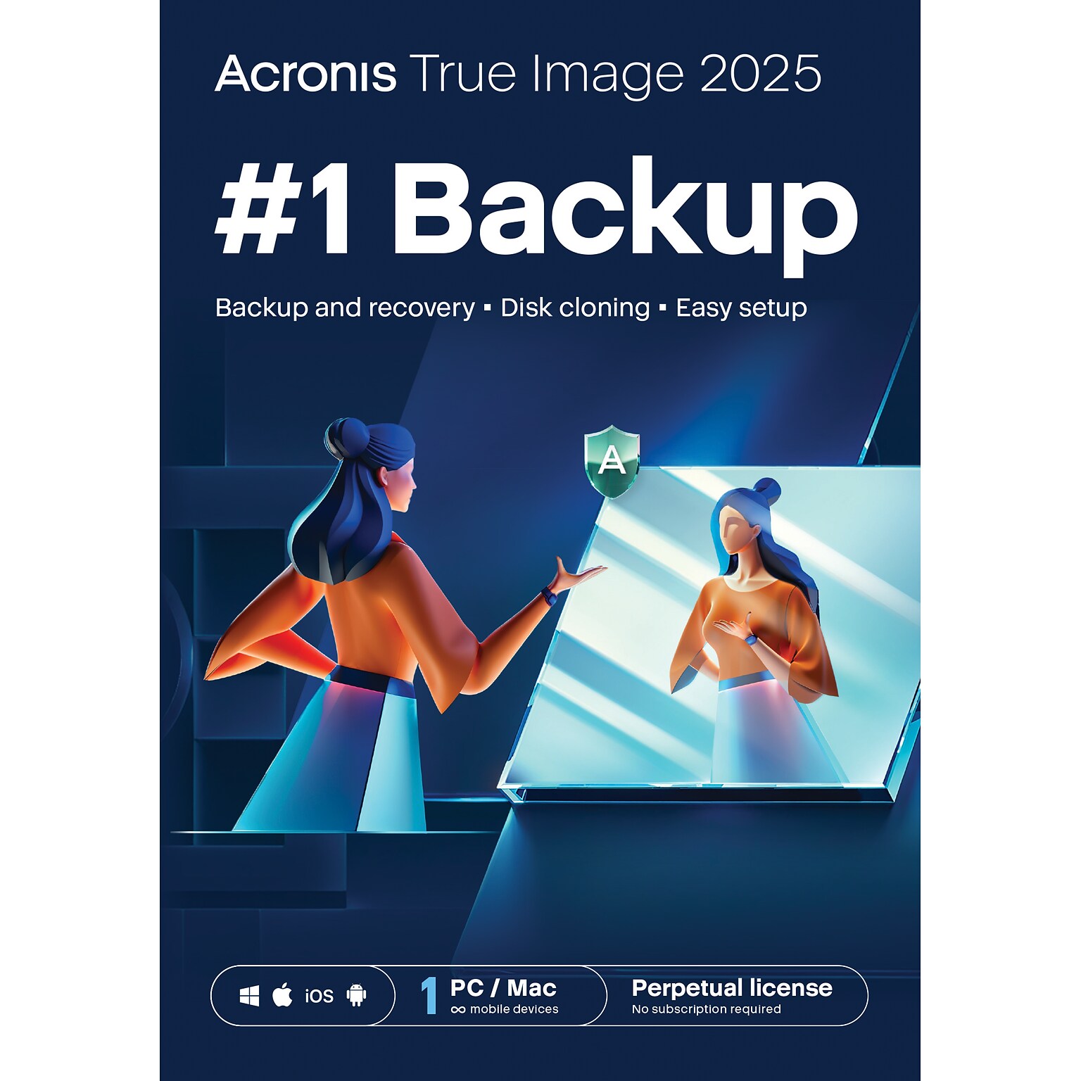 Acronis True Image 2025 for 1 User, Windows/Mac/Android/iOS, Download (HOVDSHZZS)