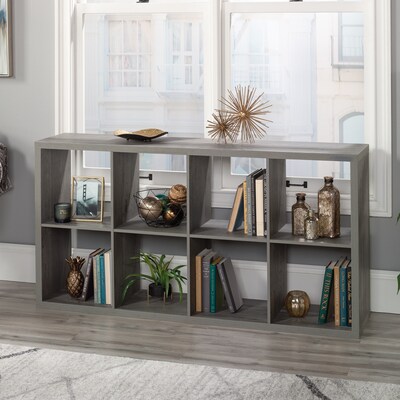 Sauder Select 58"H 8-Shelf Cube Organizer, Mystic Oak (431286)
