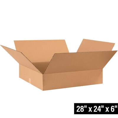 28 x 24 x 6 Shipping Boxes, 10/Bundle (28246)