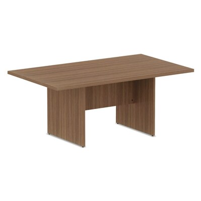 Alera Valencia Series Mobile Workstation Desk, Modern Walnut (ALEVA204224WA)
