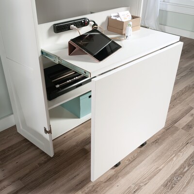 Sauder Select Craft and Sewing Armoire, Soft White (430446)