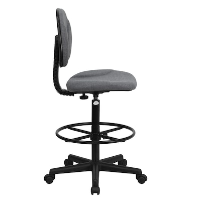 Flash Furniture Fabric Drafting Stool, Gray (BT-659-GRY-GG)