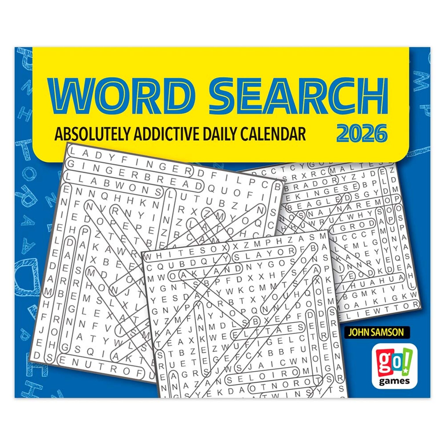 2026 BrownTrout Word Search 6.06 x 5.13 Day-to-Day Calendar (9781645917359)