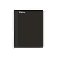 Staples Premium Composition Notebook, 7.5 x 9.75, 100 College Ruled Sheets, Black (TR58342)