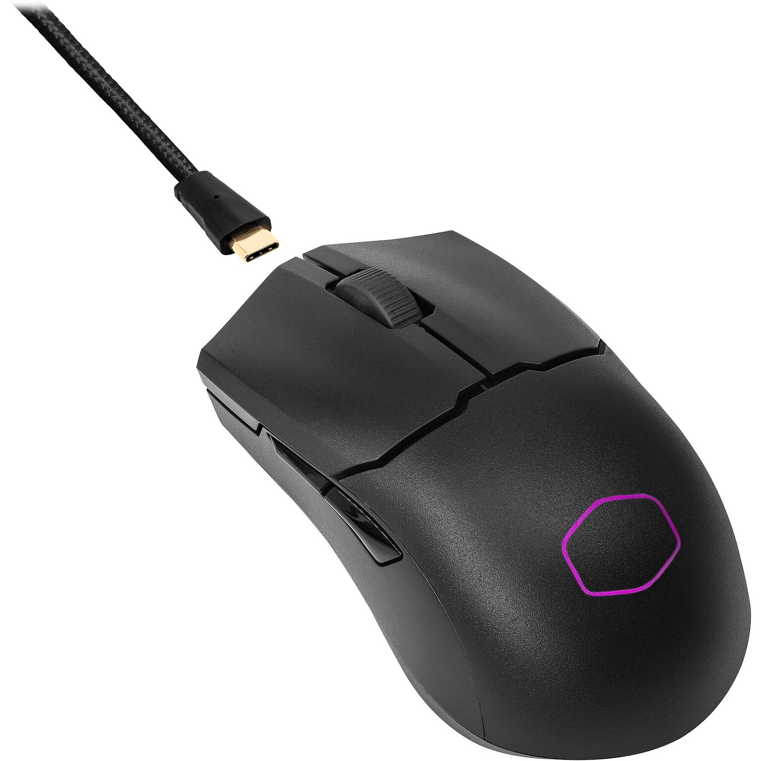 Cooler Master MM Series Wireless Gaming Optical Mouse, Black (MM-712-KKOH1)